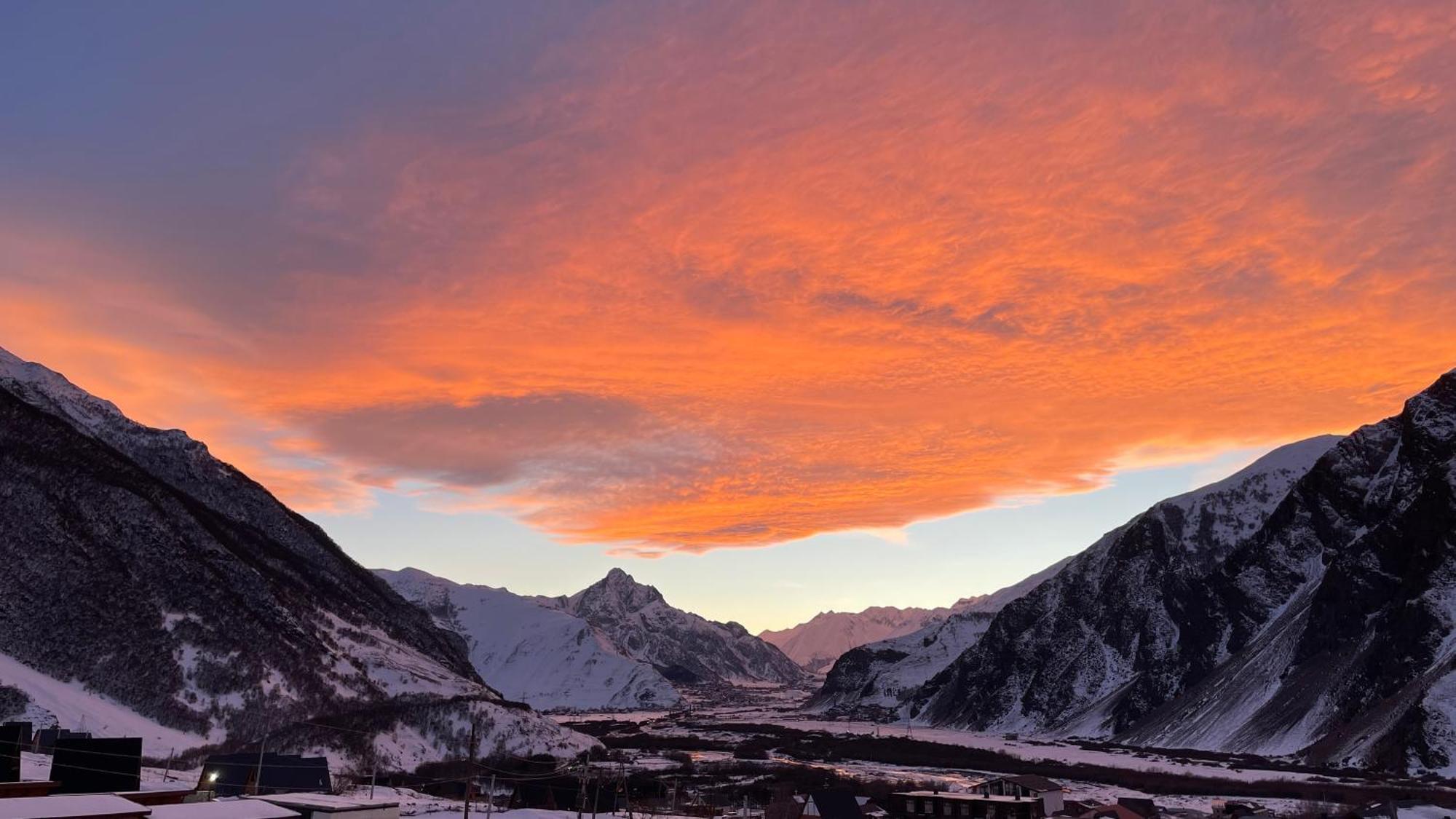 AURA Cottages Kazbegi Kültér fotó